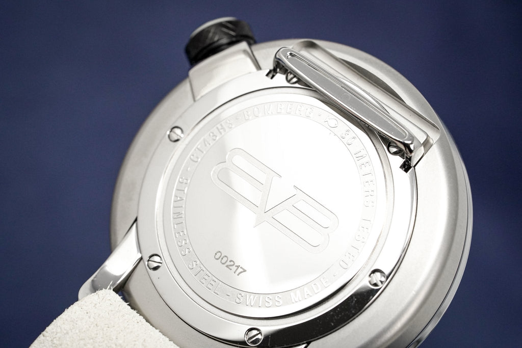 Bomberg Men's Watch BB-01 Ivory - WatchPilot