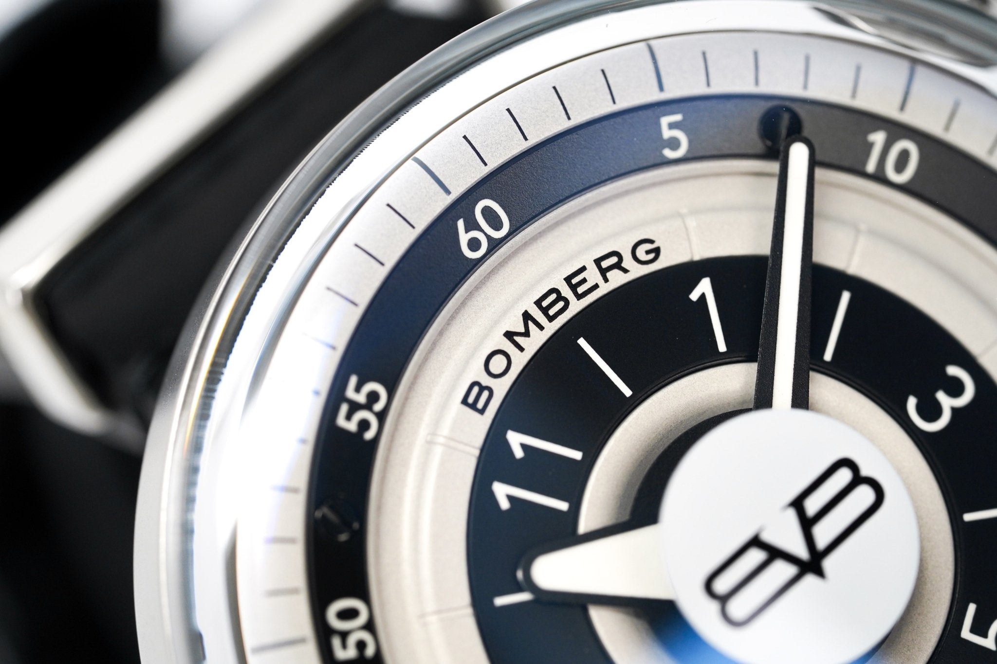 Bomberg Men's Watch BB-01 Stainless Steel Black CT43H3SS.03-1.9 - WatchPilot