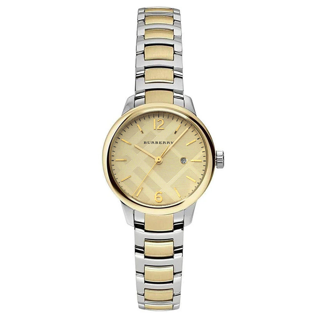 Burberry Ladies Classic Gold 32mm Watch