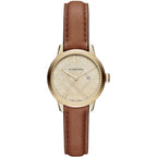 Burberry The Classic Ladies Gold Brown Watch