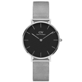 Daniel Wellington Ladies Silver Petite Stirling Watch