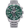 Citizen Men's Watch Eco-Drive Promaster Stainless Steel Bracelet Green
