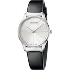 Calvin Klein Classic 24MM Silver Leather - WatchPilot