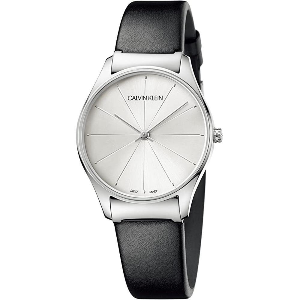 Calvin Klein Classic 24MM Silver Leather - WatchPilot