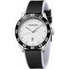 Calvin Klein Complete Silver Silicone - WatchPilot