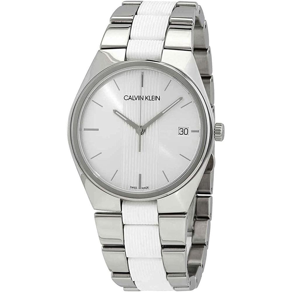 Calvin Klein Contrast Silver - WatchPilot