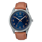 Casio Dress Unisex Brown Blue Watch