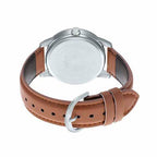 Casio Dress Unisex Brown Blue Watch