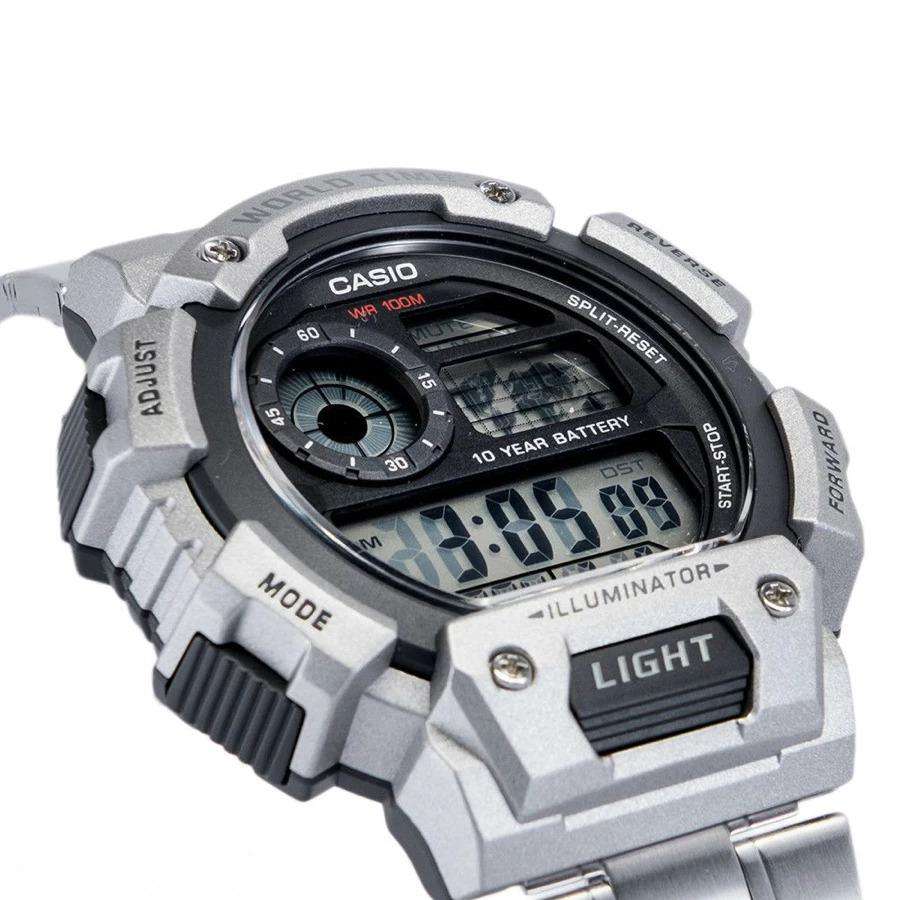 Casio Vintage Black Silver Watch