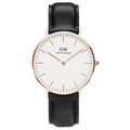 Daniel Wellington Men's Black Classic Sheffield  Watch