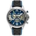 Chronograph Watch - AVI-8 Admiral Blue Steel Hawker Harrier Chronograph Watch AV-4056-01
