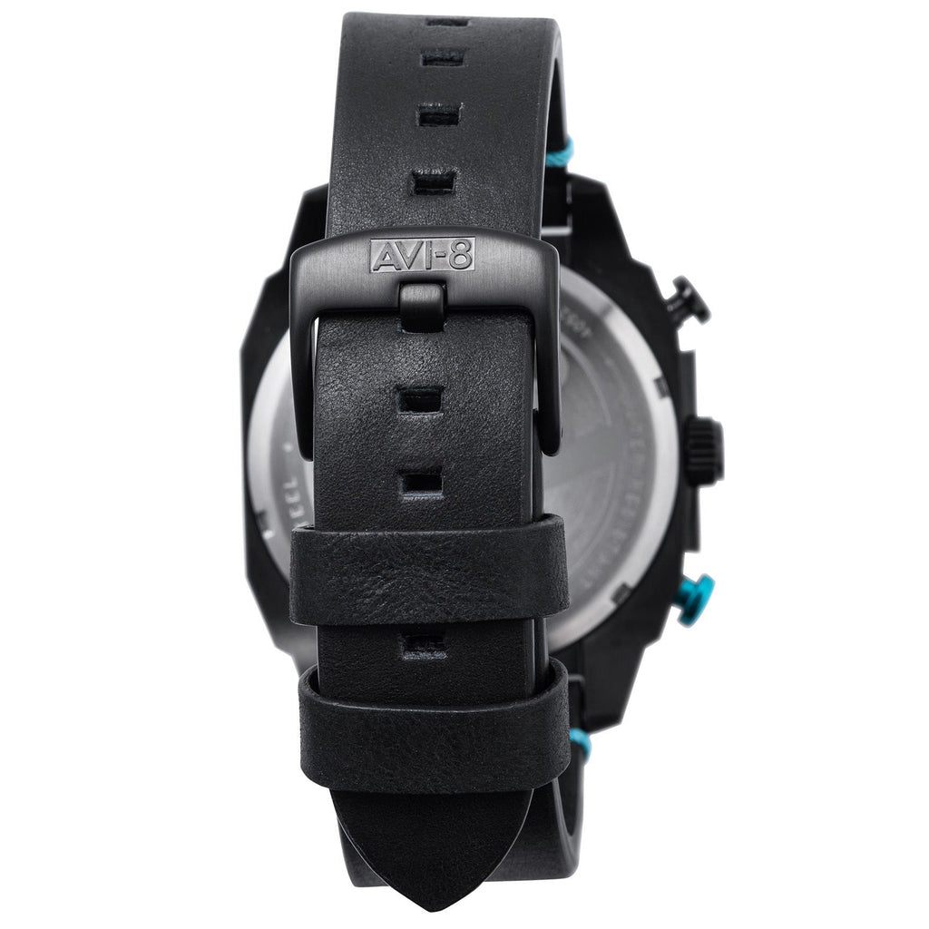 Chronograph Watch - AVI-8 Blue Diamond Hawker Hunter Chronograph Watch AV-4052-05