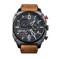 Chronograph Watch - AVI-8 Charcoal Ember Brown Hawker Hunter Chronograph Watch AV-4052-02