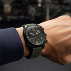 Chronograph Watch - AVI-8 Deep Green Black Hawker HunterChronograph Watch AV-4052-08