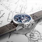 Chronograph Watch - AVI-8 Marine Grey Hawker Harrier II Chronograph Watch AV-4065-04
