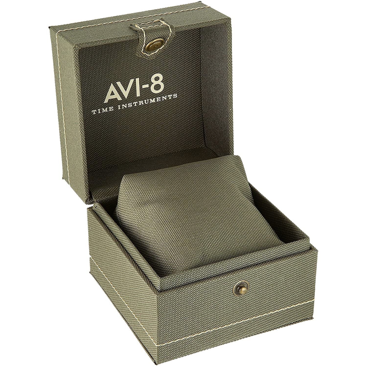 Chronograph Watch - AVI-8 Men's Black Flyboy Chronograph Watch AV-4076-33