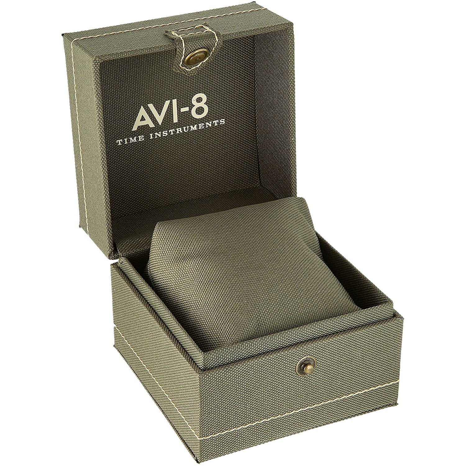 Chronograph Watch - AVI-8 Men's Black Hawker Hurricane Chronograph Watch AV-4011-33