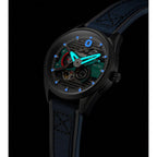Chronograph Watch - AVI-8 Men's Blue Hawker Harrier Automatic Watch AV-4074-XV741