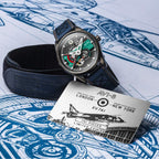 Chronograph Watch - AVI-8 Men's Blue Hawker Harrier Automatic Watch AV-4074-XV741