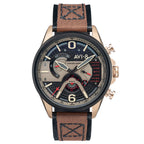 Chronograph Watch - AVI-8 Men's Desert Brown Hawker Harrier II Watch AV-4056-06