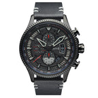 Chronograph Watch - AVI-8 Men's Stealth Black Hawker Hunter Avon Watch AV-4064-05