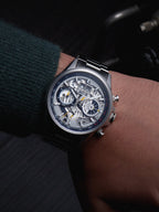 Chronograph Watch - AVI-8 Men's White Hawker Harrier Chronograph Watch AV-4065-11