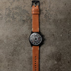 Chronograph Watch - AVI-8 Scarlet Black Brown Hawker Hunter Chronograph Watch AV-4064-03