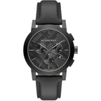 Chronograph Watch - Burberry BU9364 Men's The City Dark Grey Chronograph Watch