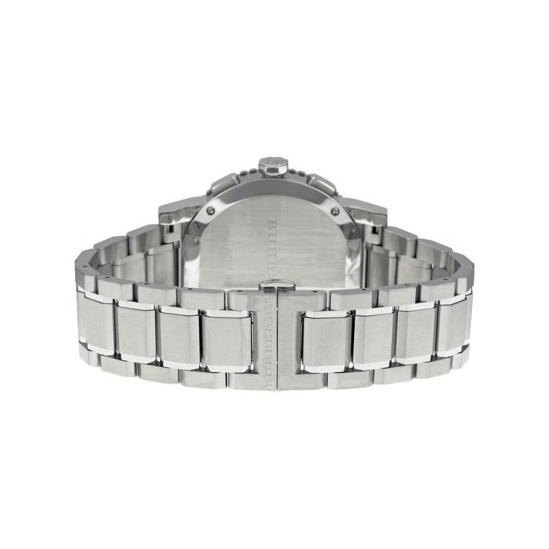 Chronograph Watch - Burberry BU9380 Men's Silver Chronograph Watch