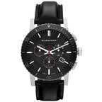 Chronograph Watch - Burberry BU9382 Men's Black Chronograph Watch