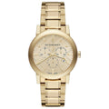 Chronograph Watch - Burberry BU9753 Ladies Gold Tone Chronograph Watch
