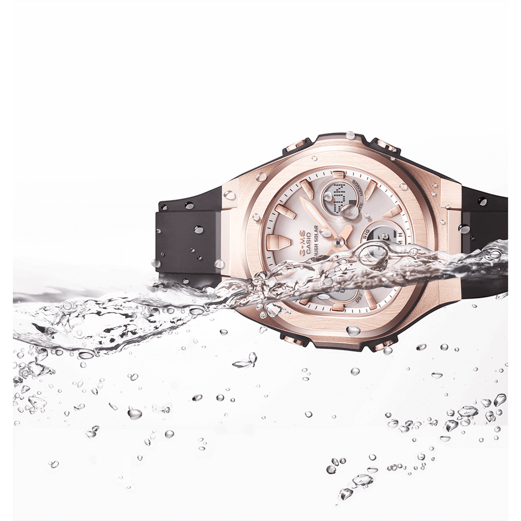 Chronograph Watch - Casio Baby-G Ladies Rose Gold Watch MSG-S600G-1AER