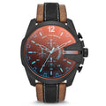 Chronograph Watch - Diesel DZ4305 Men's Tan Mega Chief Chronograph Watch
