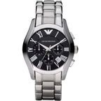 Chronograph Watch - Emporio Armani AR0673 Men's Classic Gunmetal Chronograph Watch