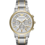 Chronograph Watch - Emporio Armani AR11076 Men's Two-Tone Chronograph Watch