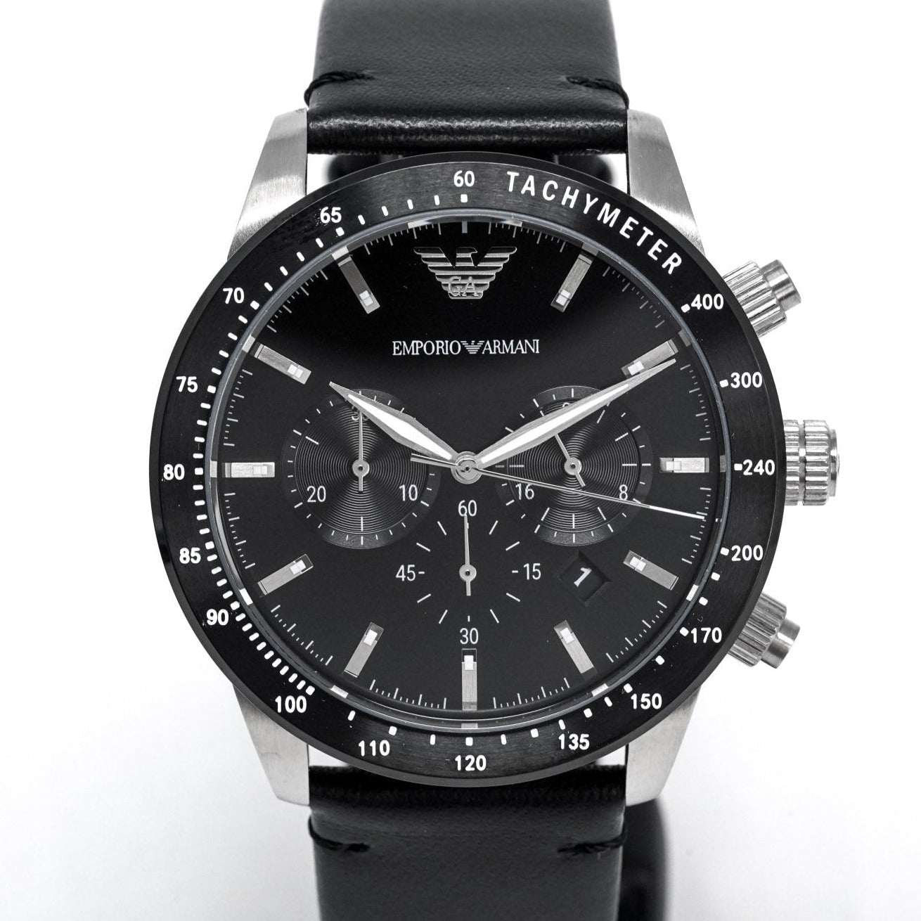 Chronograph Watch - Emporio Armani AR11243 Men's Sport Mario Chronograph Watch