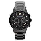 Chronograph Watch - Emporio Armani AR2453 Men's Black Chronograph Watch