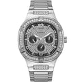 Chronograph Watch - Guess Duke Men's Silver Watch GW0576G1