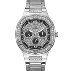 Chronograph Watch - Guess Duke Men's Silver Watch GW0576G1