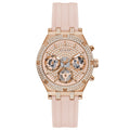 Chronograph Watch - Guess GW0407L3 Ladies Heiress Rose Gold Watch