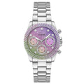Chronograph Watch - Guess GW0483L1 Ladies Sol Silver Watch