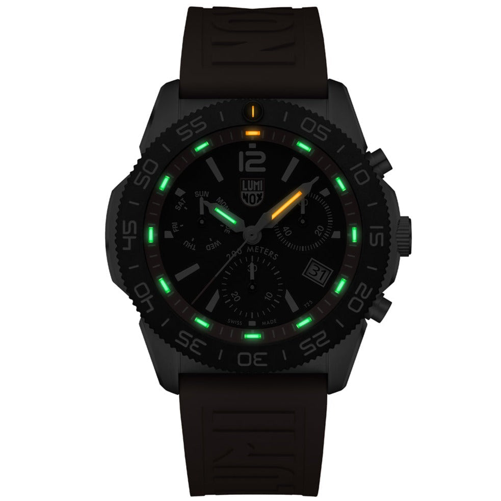 Chronograph Watch - Luminox Pacific Diver Chrono Men's Orange Watch XS.3149