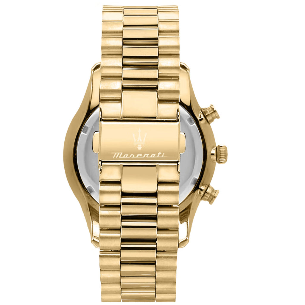 Chronograph Watch - Maserati Tradizione Gold Men's Watch R8873646003