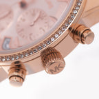 Chronograph Watch - Michael Kors MK6357 Ladies RITZ Rose Gold Watch
