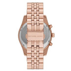 Chronograph Watch - Michael Kors MK8319 Men's Lexington Rose Gold Watch