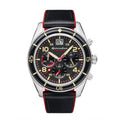 Chronograph Watch - Spinnaker Men's Black Fleuss Watch SP-5085-01