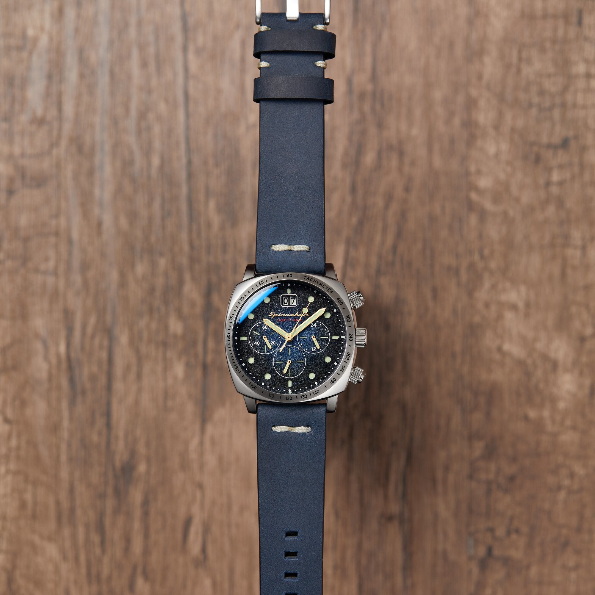 Chronograph Watch - Spinnaker Men's Blue Hull Watch SP-5068-03