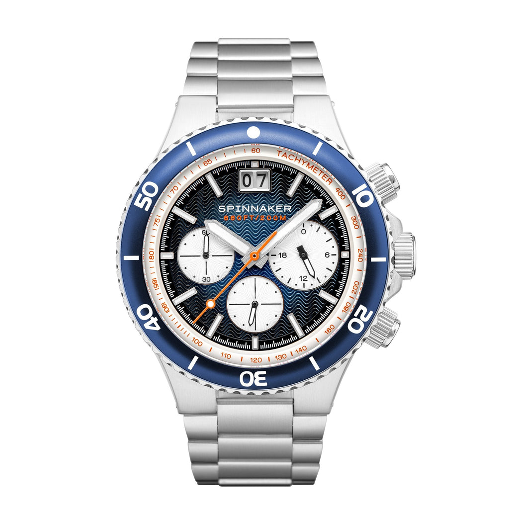 Chronograph Watch - Spinnaker Men's Blue Hydrofoil Watch SP-5086-22