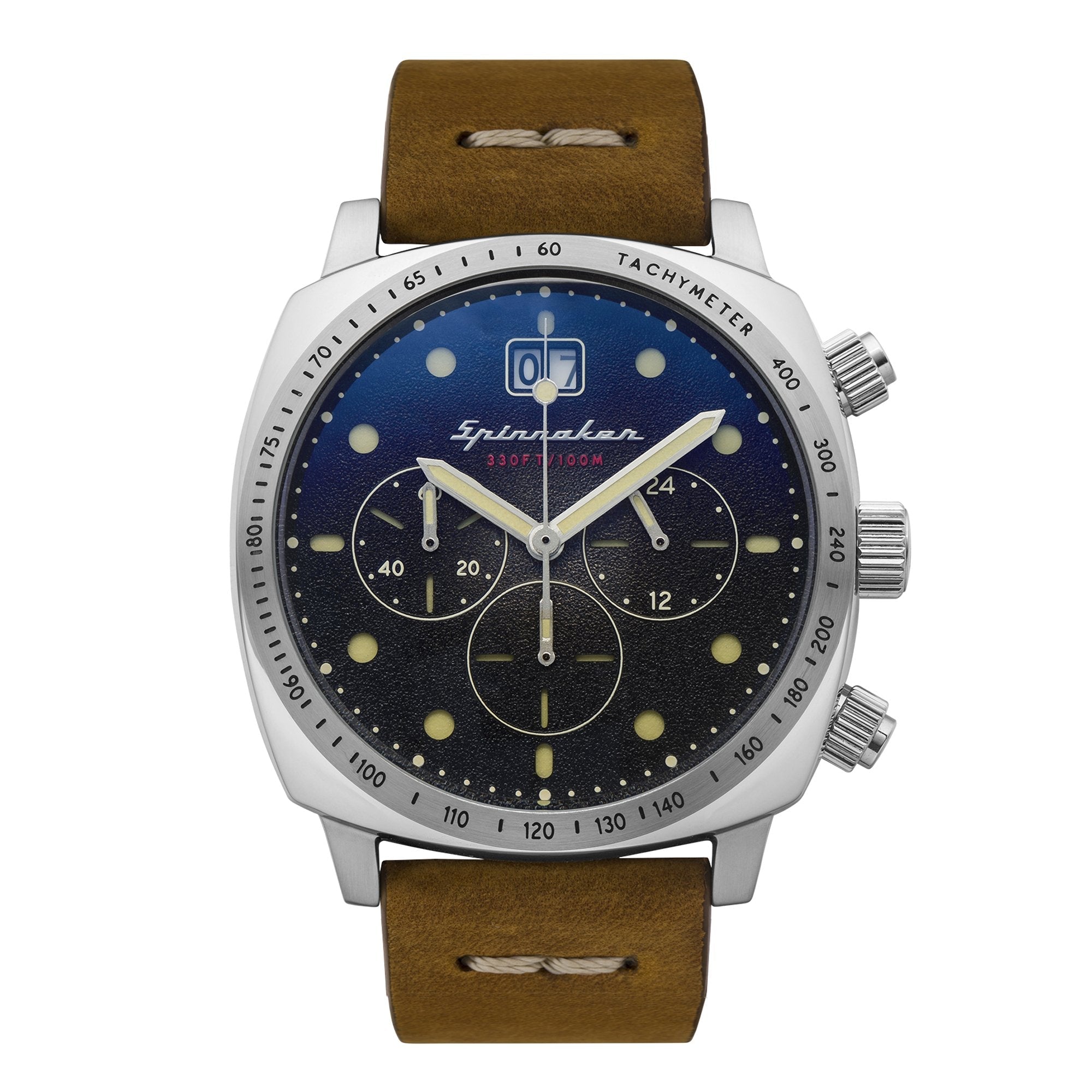 Chronograph Watch - Spinnaker Men's Brown Hull Watch SP-5068-01