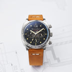 Chronograph Watch - Spinnaker Men's Brown Hull Watch SP-5068-01
